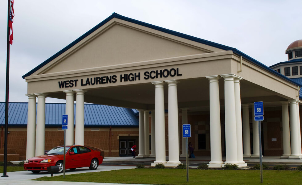 West Laurens High School in Dublin, GA