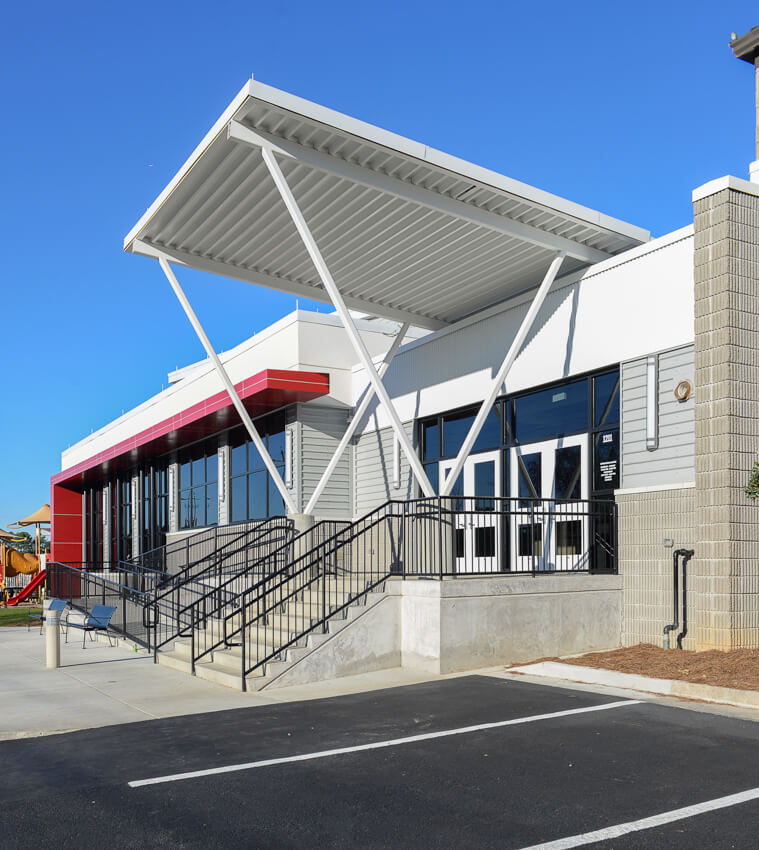 Rosa Jackson Community Center entrance